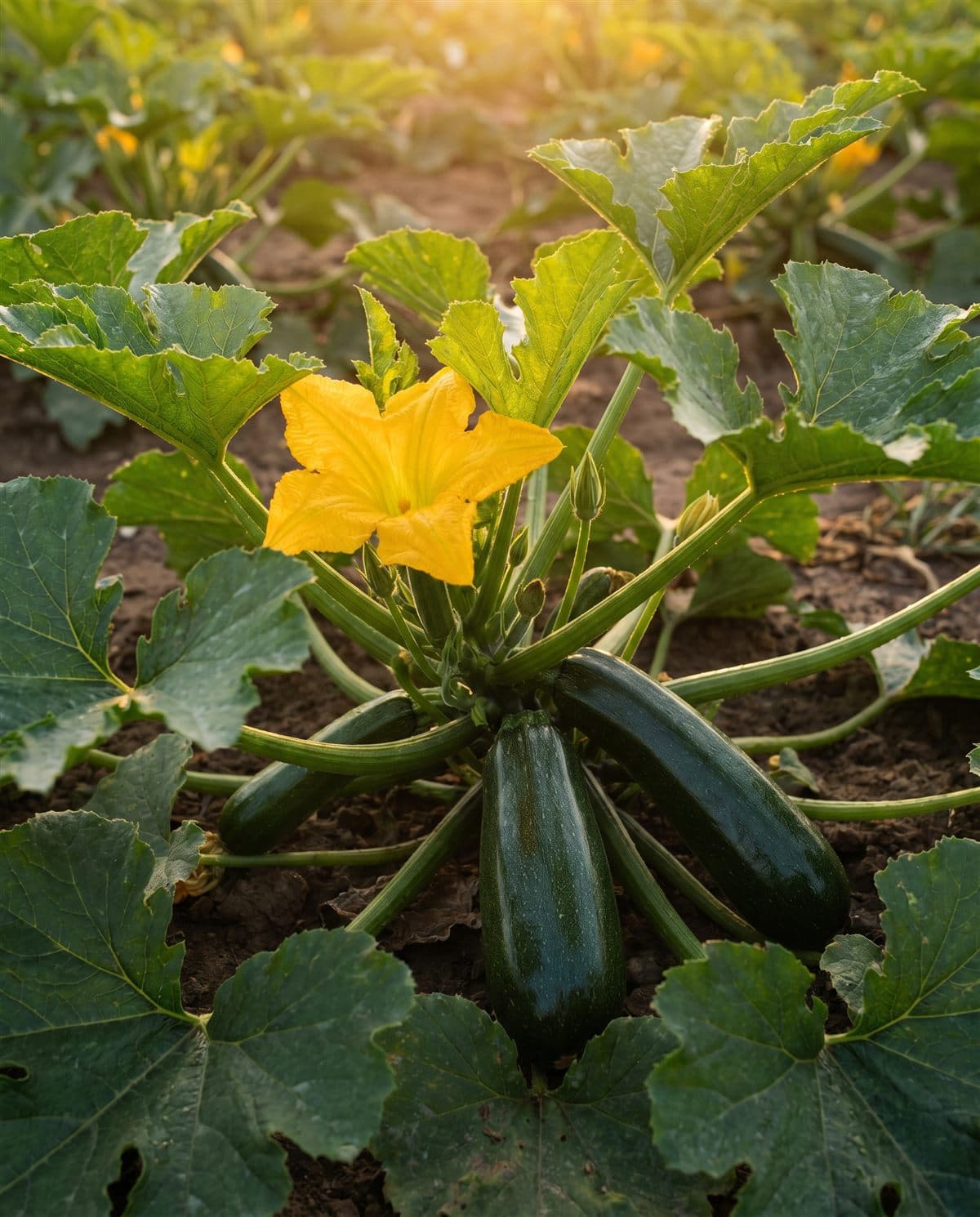 Cultivo de Calabacín (calabacita / zucchini)